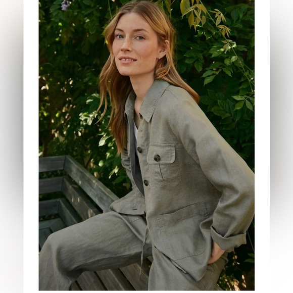 Part Two 100% Linen Top - Picture 1 of 9